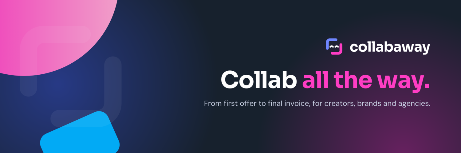 X (Twitter) header with the tagline Collab all the way.
